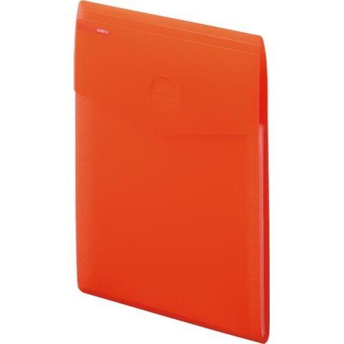 スリムドキュメントファイル タテ サニーレッド