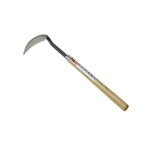 鍛造草取り鎌 300 柄付
