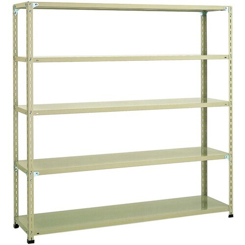 浅香 アイボリー スチール棚セット #4