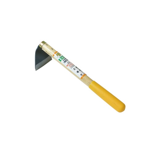 片手鍬 幅広 300mm 椎柄 グリップ付