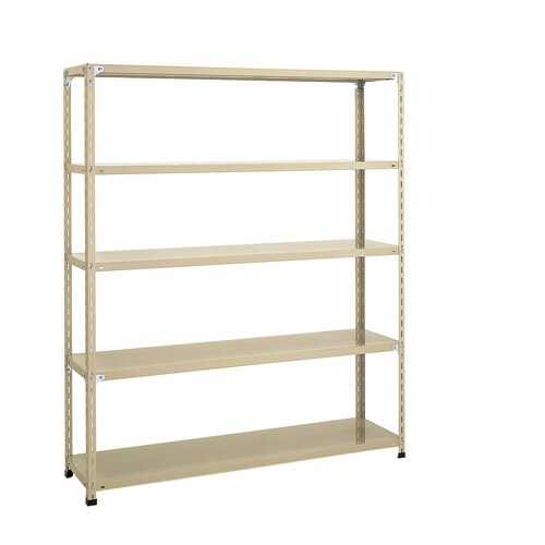 浅香 アイボリー スチール棚セット #3