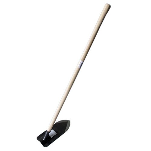 宝長久 剣先鍬鋼付 1050 柄付