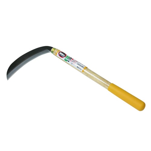 中厚鎌 195 全鋼 グリップ付