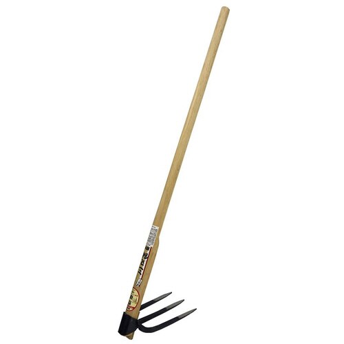 豊穣 紀州型 三又鍬細剣鋼付 1050 柄付