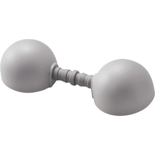 ストレッチボール 丸型 ハード グレー