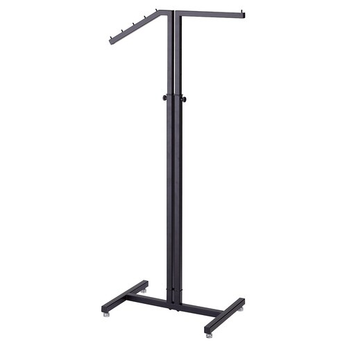 2WAYハンガー(角パイプ)直角・傾斜 黒