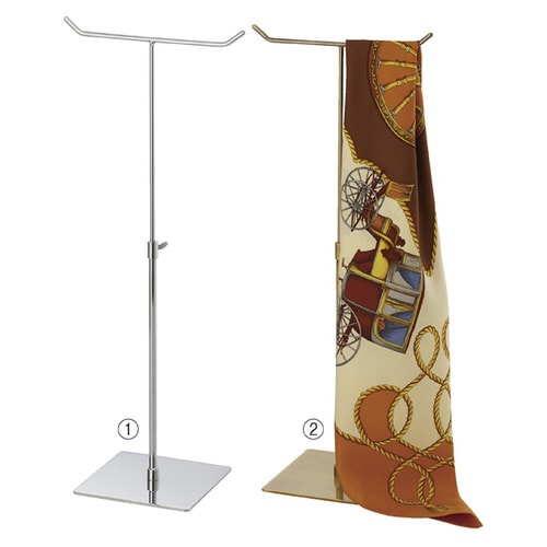 卓上T字型スタンド アンティークゴールド