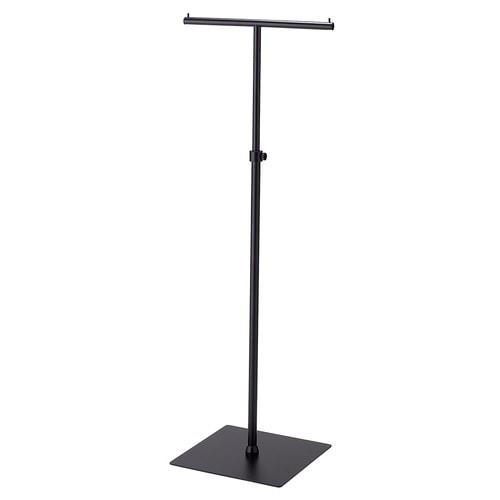 T字ハンガー 丸パイプ 黒