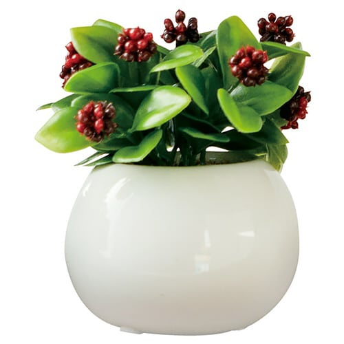 ラウンドポット(光触媒加工) マルベリー