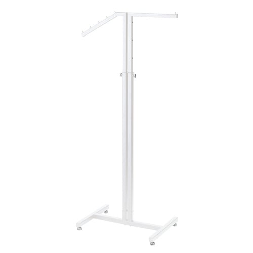 2WAYハンガー(角パイプ)直角・傾斜 白