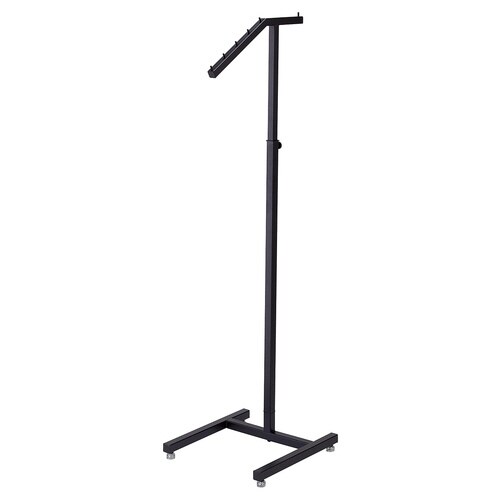 傾斜ハンガー 角パイプ 黒