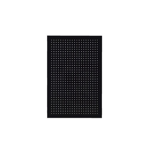 有孔パネル 角バー取付 W60×H90cm 黒