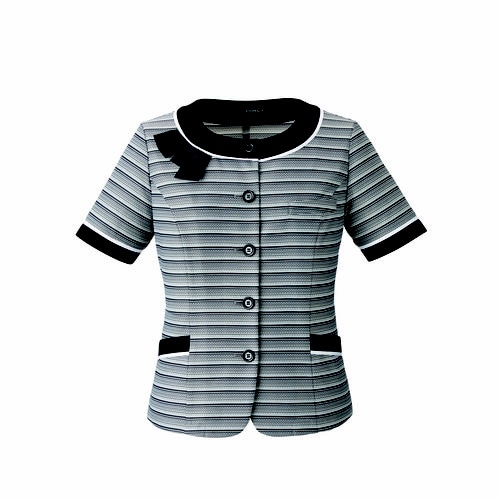 オーバーブラウス AJ0852 グレイ 7号