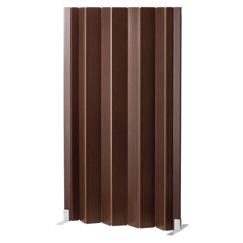 パネルパーティション ダークウッド 窓無し