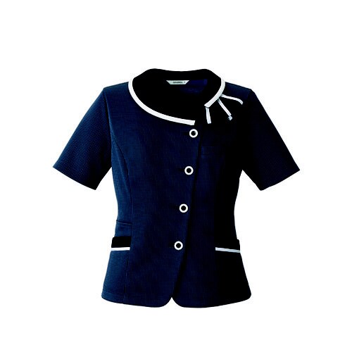 オーバーブラウス AJ0854 ブルーグレイ 9号