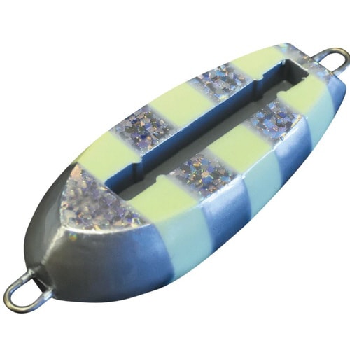 光略カスタムシンカー 60号 シルバーゼブラ