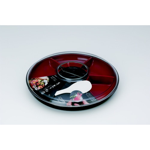 手巻き御膳 しゃもじ付 BLK #1075