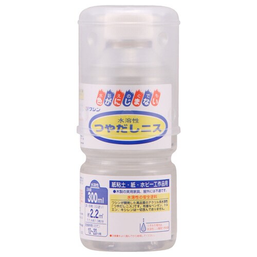 水溶性つやだしニス 300ml