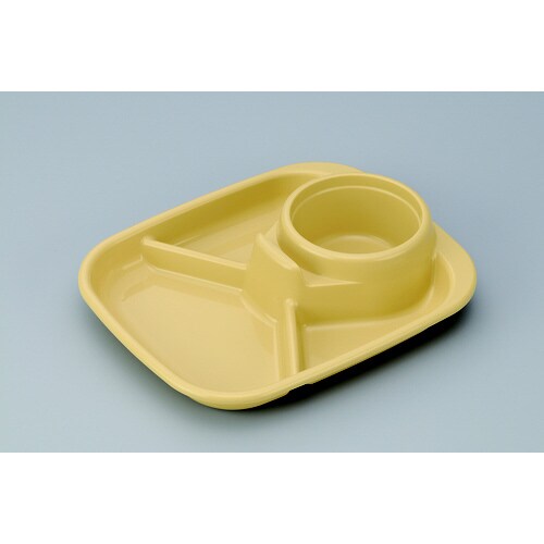 バーベキューディッシュ 角 ベージュ