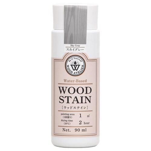 ウッドステイン スカイグレー 90ml