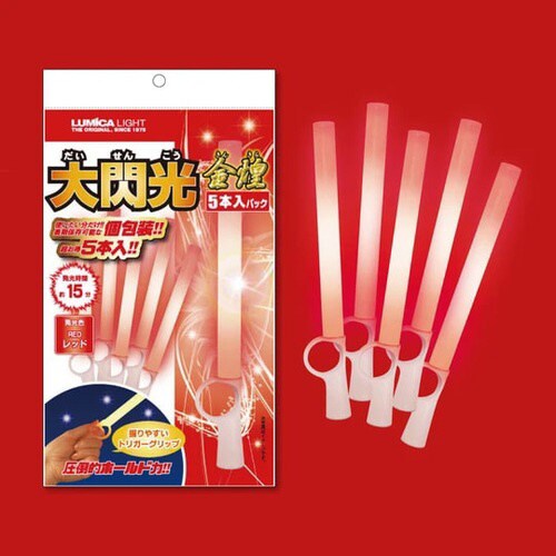 大閃光 金煌 5本入 レッド