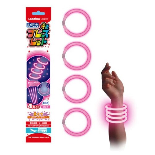 ブレスレット 4本入 PINK