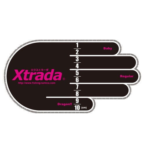 Xtrada 太刀魚スケールステッカー