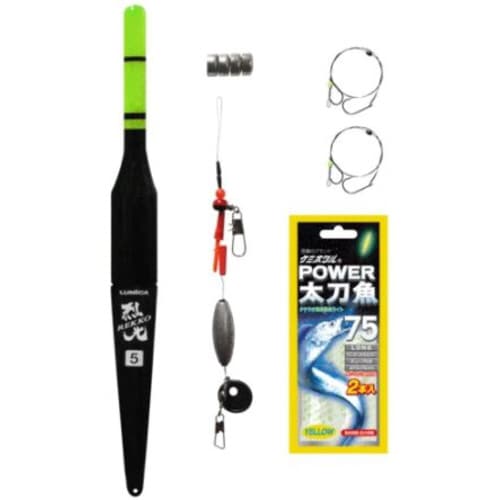 烈光太刀魚ウキ仕掛セットA 5号 A20928
