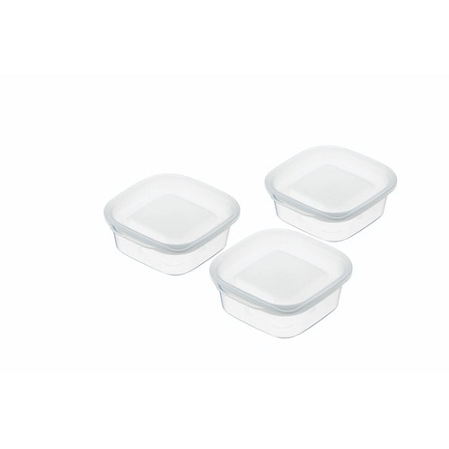 楽ちん スクエア90ml 3PC クリアーW