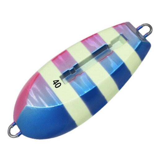 光略カスタムシンカー 40号 ブルピンゼブラ