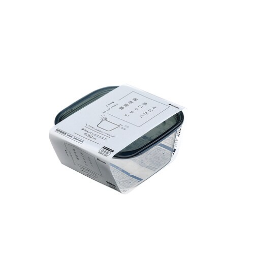 楽ちん スクエア630ml クリアーBLK