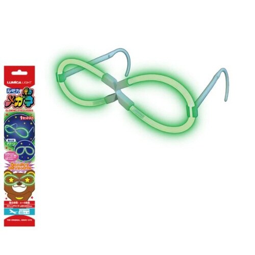 光るルミカメガネ グリーン