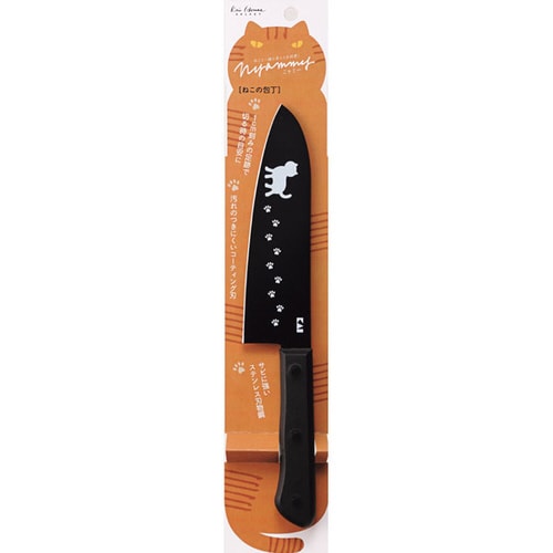 貝印 ねこの包丁 三徳 165mm