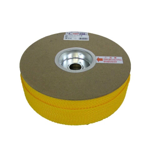 PEカラーロープドラム イエロー RE−80