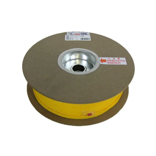 PEカラーロープドラム イエロー RE−70