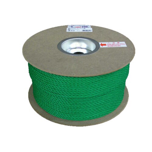 PEカラーロープドラム グリーン RE−93