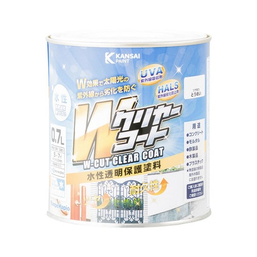 Wカットクリヤー とうめい 0.7L
