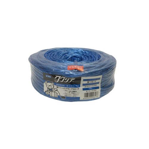 PSロープ 5mm×100m ブルー M−115