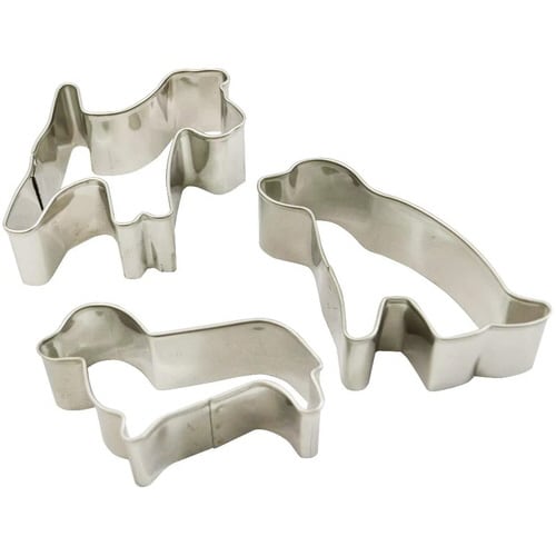クッキー抜型 3個セット イヌ