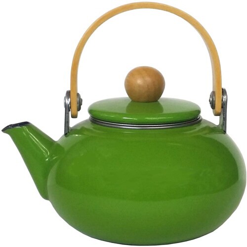 雅ホーロー急須 緑