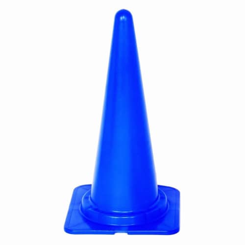 三角コーン ブルー