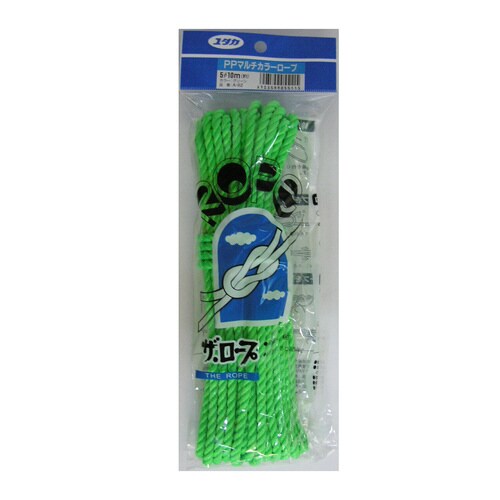 パイレンカラーロープ 5mm×10m グリーン