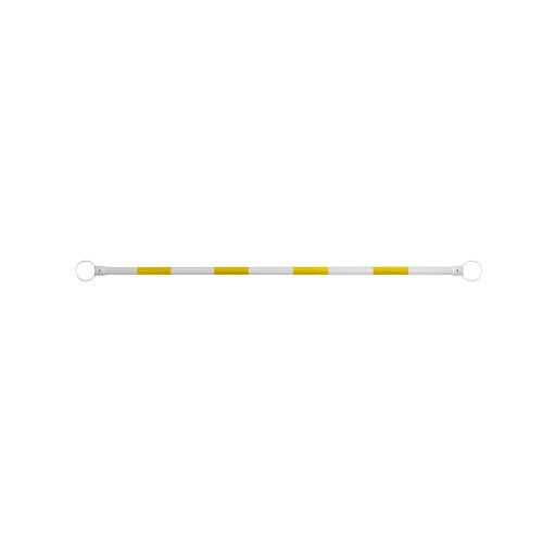 ガードバー 1.5m 35φ 黄/白