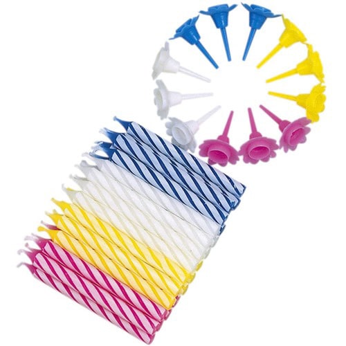 バースデーキャンドル 24本入