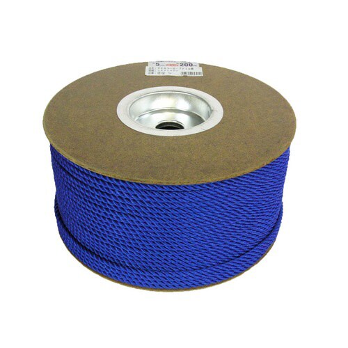 PEカラーロープドラム ブルー RE−92