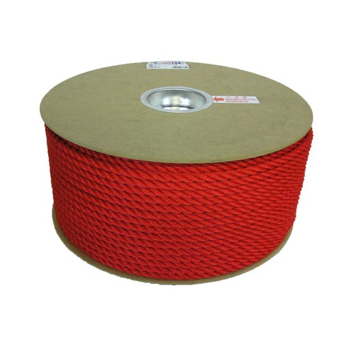 PEカラーロープドラム レッド RE−51