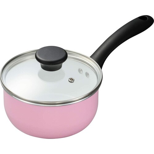 片手鍋 16cm 白ピンク CN−G16B−WPK