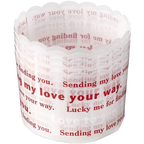 紙製マフィン型 5枚入(ホワイト)