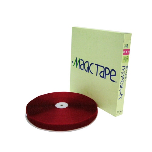 縫製用面ファスナーB 25mm×25m 赤