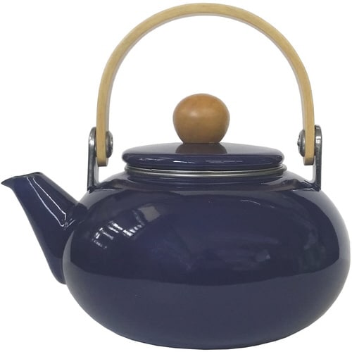 雅ホーロー急須 青